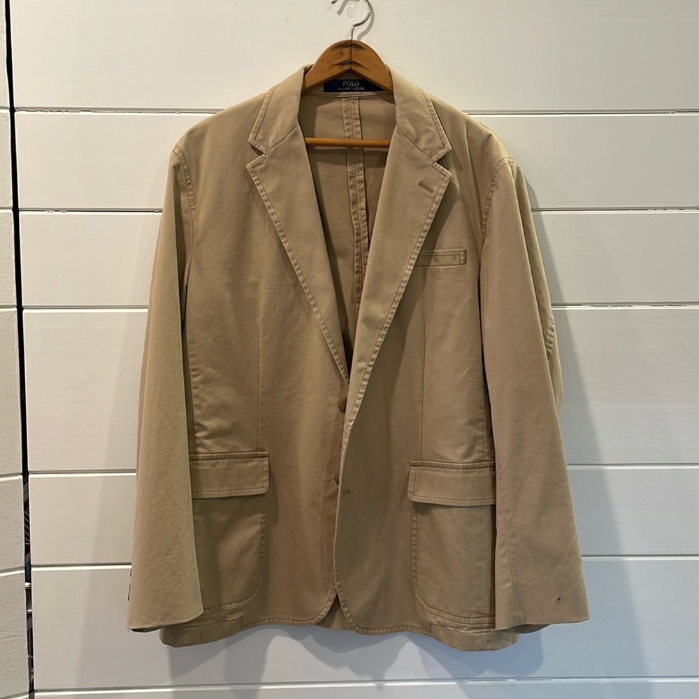 Polo Ralph Lauren Unconstructed Tailored Chino Jacket